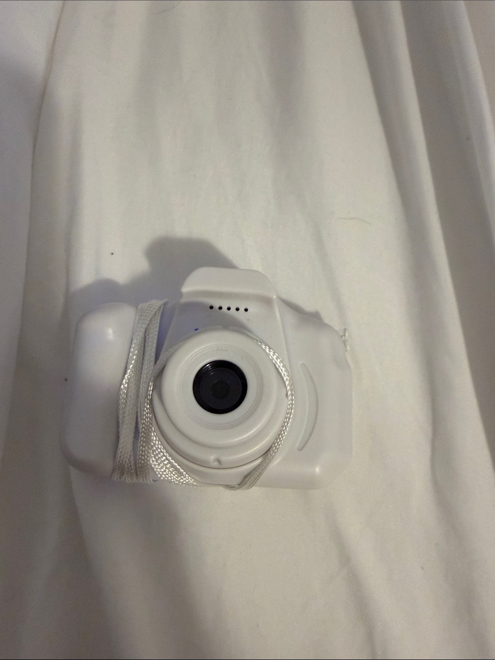Target White Compact Camera with Wrist Strap
